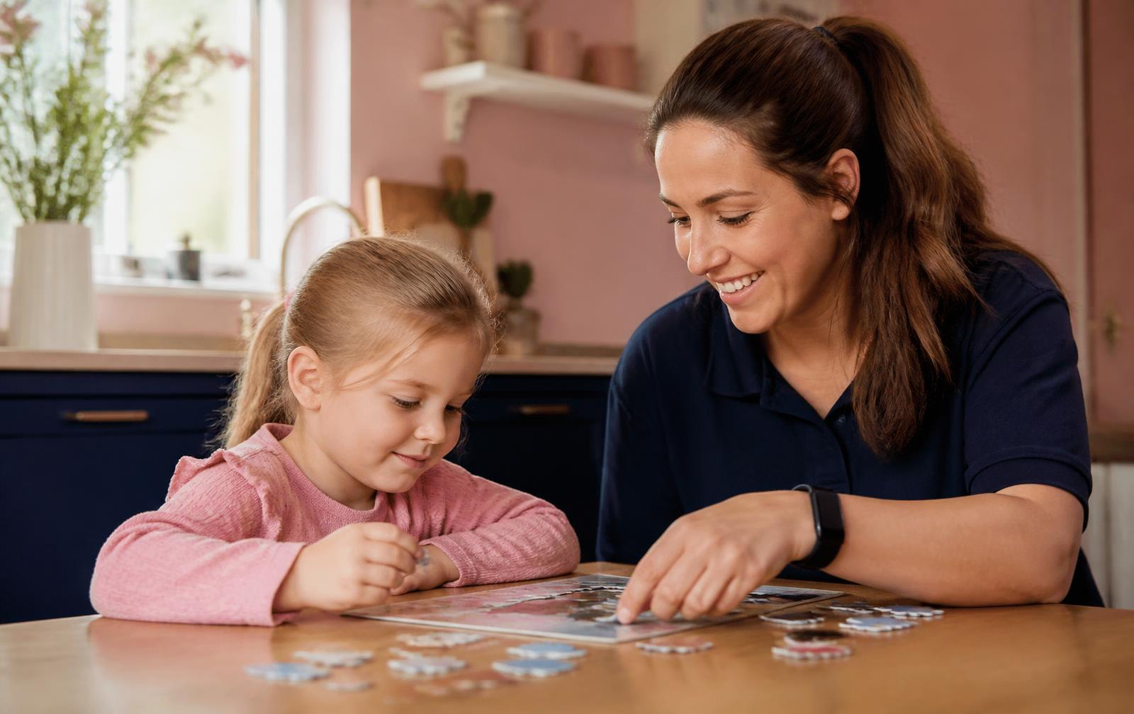 Care professional preparing for an interview